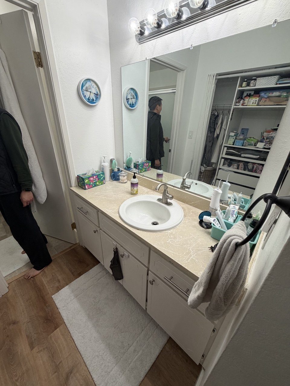 Bathroom Vanity — Before